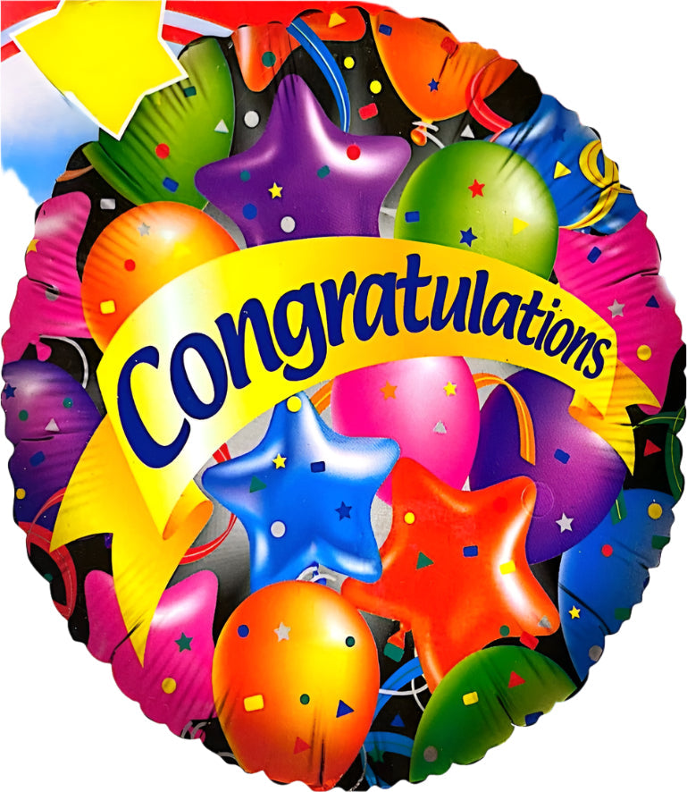 CONGRATS GRADS! 18" BALLOON -G16