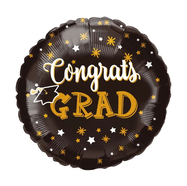 CONGRATS GRADS! 18" BALLOON -G36