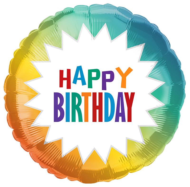 Happy Birthday "18 Balloons - B92