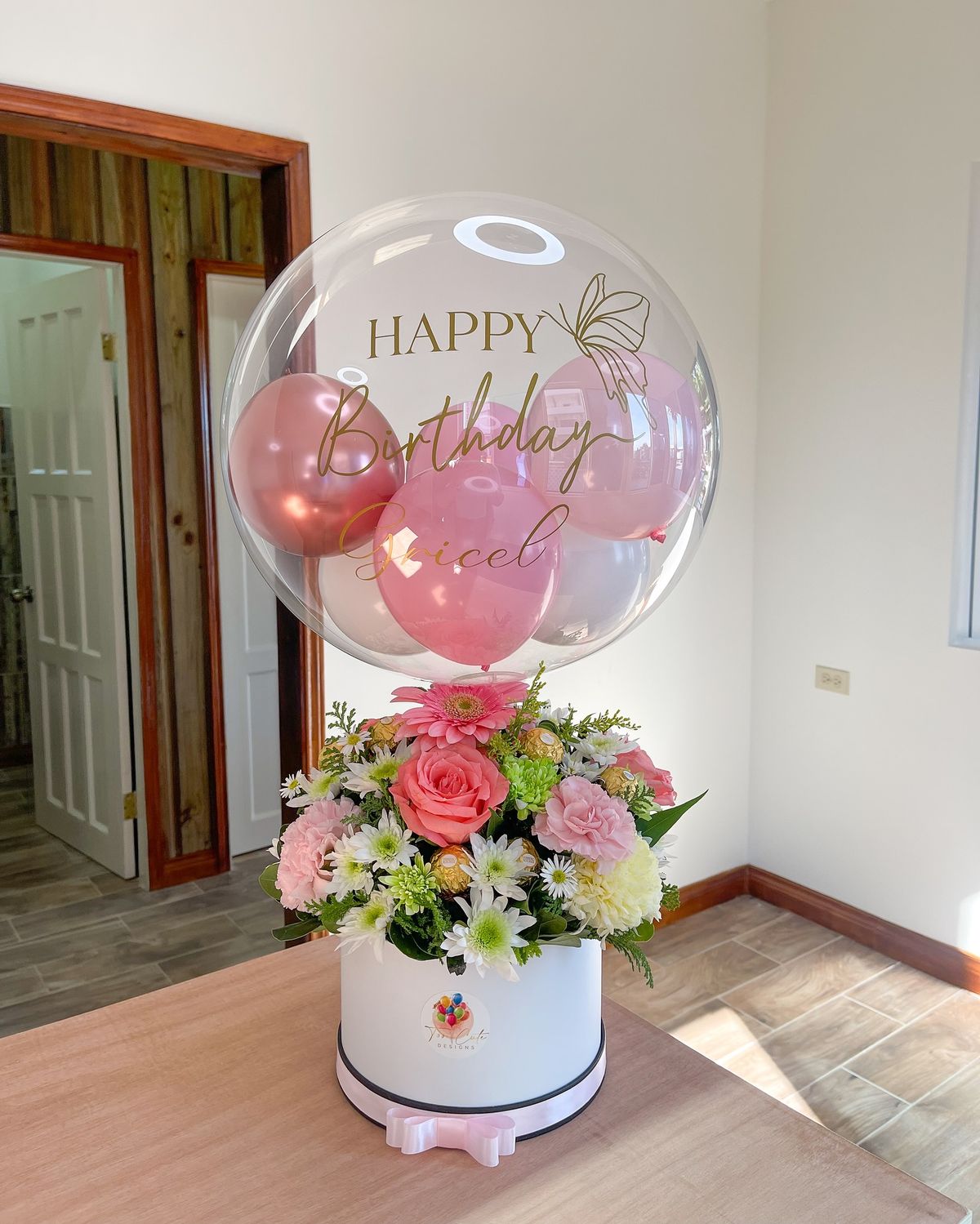 Flowers and Balloons
