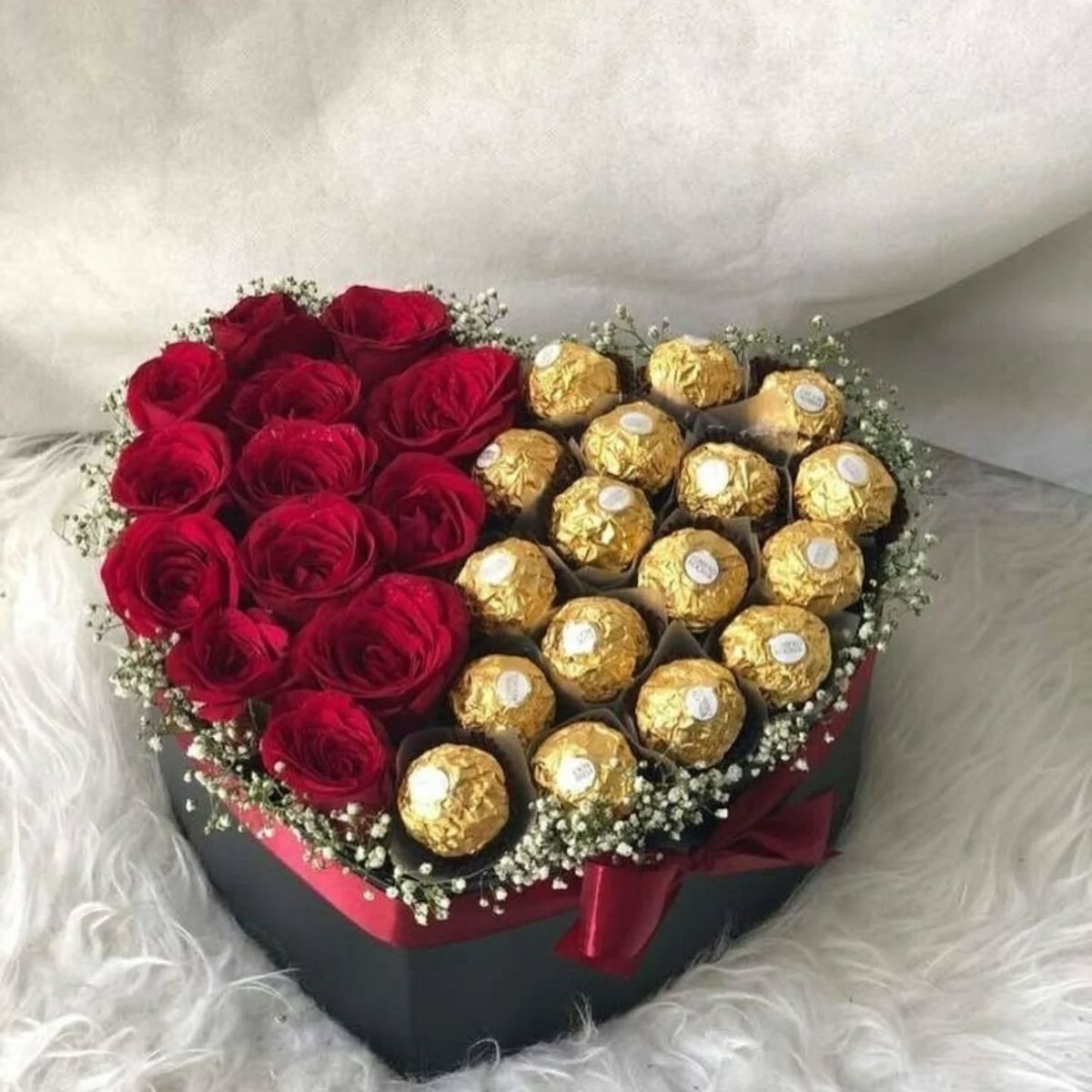 Flowers & Chocolates in One Package