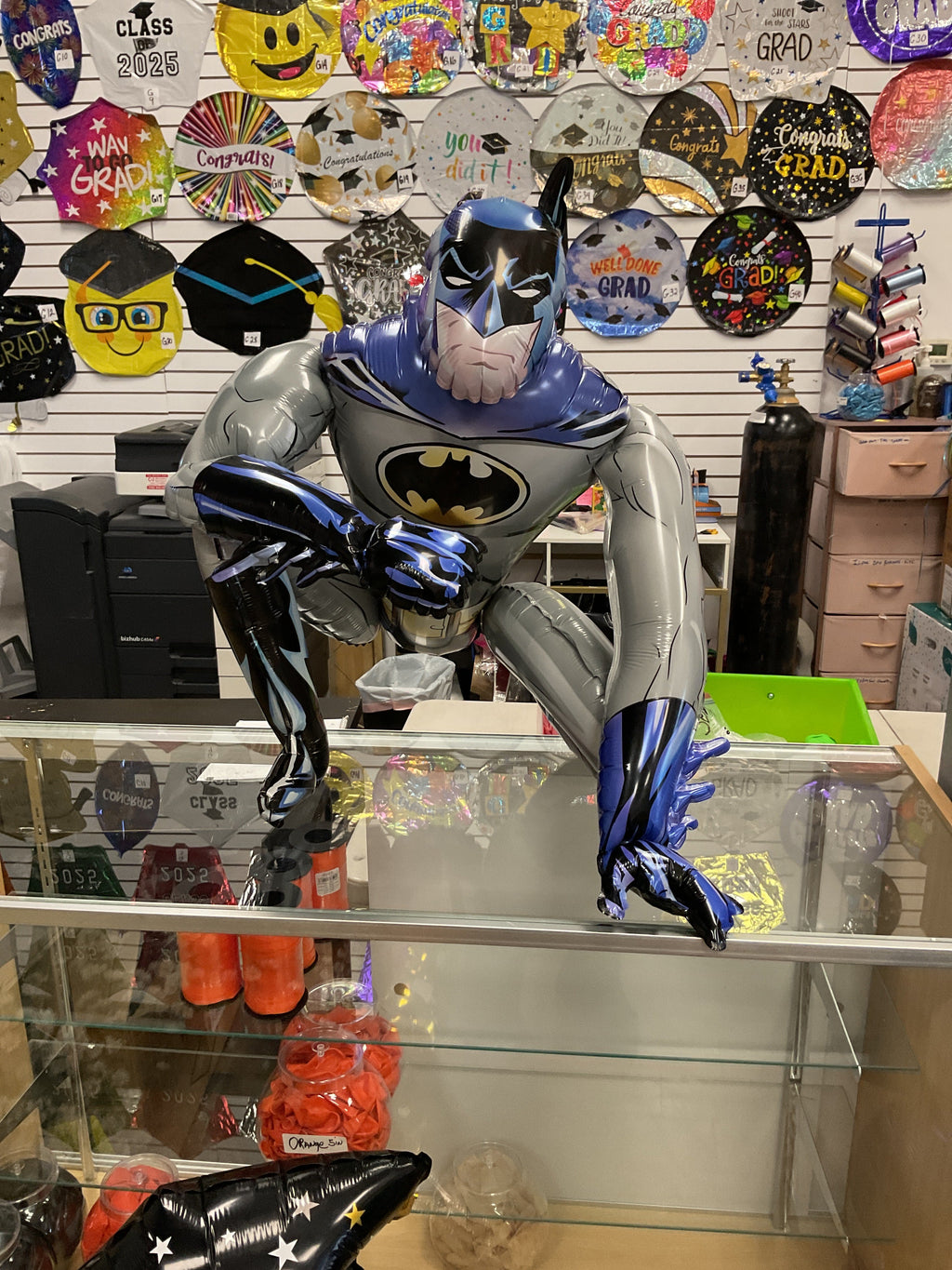 3D Batman Air Filled 25" Foil Balloon -KB#70