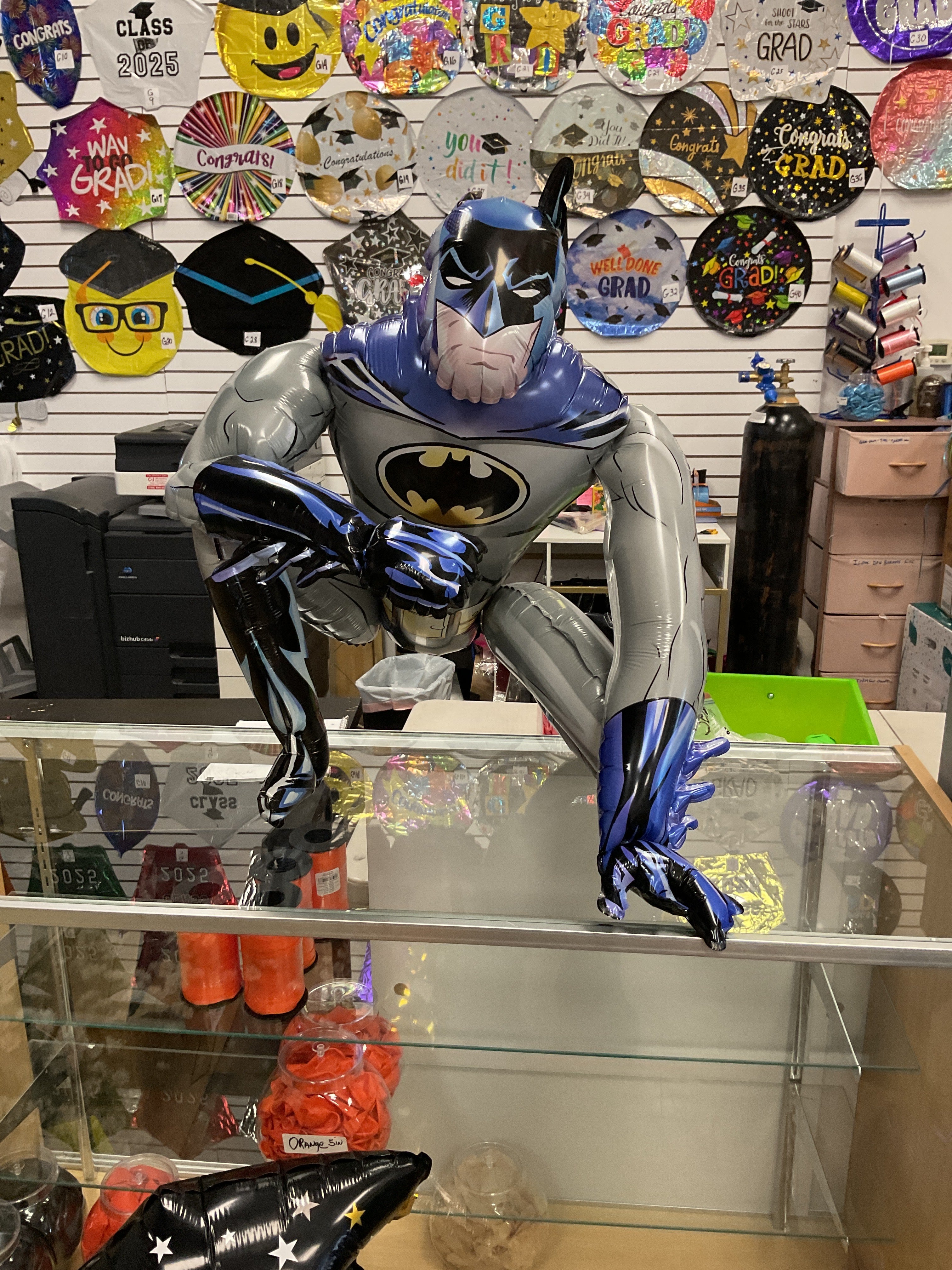 3D Batman Air Filled 25" Foil Balloon -KB#70