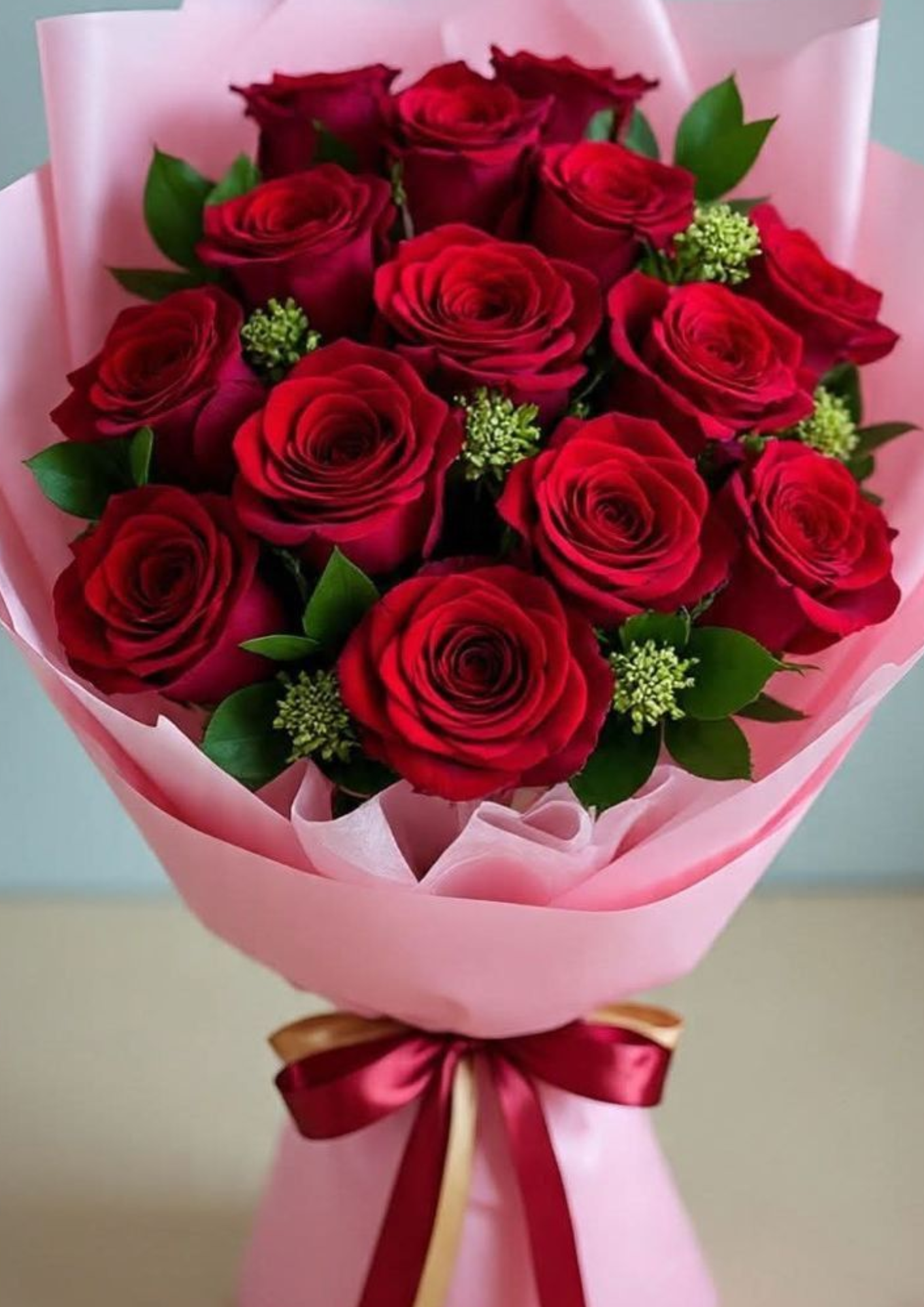 Bouquet of Flowers for Valentine's Day