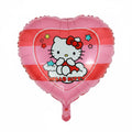 Heart shaped Hello Kitty stripes! Balloons 18’’