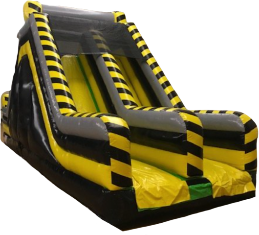 Nuclear Toxic Rock Wall (bounce house)