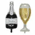 “Salut” Bottle 32’’ and Champagne Glass 39’’! Balloons 2PC EWA-4