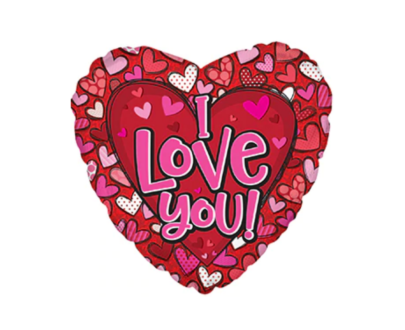 I love you Heart 18'' Balloon -L20