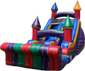 19ft Marble Castle Slide (Dry bounce house)