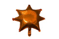 Orange seven star balloon 18" 038