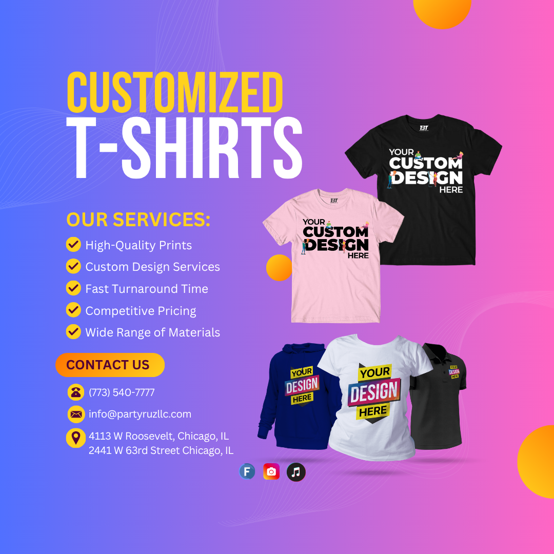 Customized T-shirts