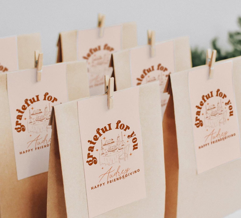Friendsgiving Place Cards