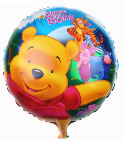 Winnie The Pooh's Foil 18" Round Balloon -#61
