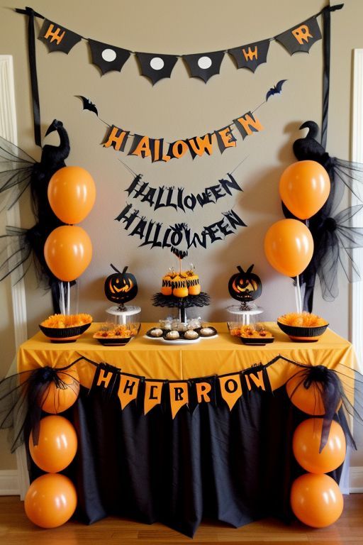 Hallooween Party Decorations