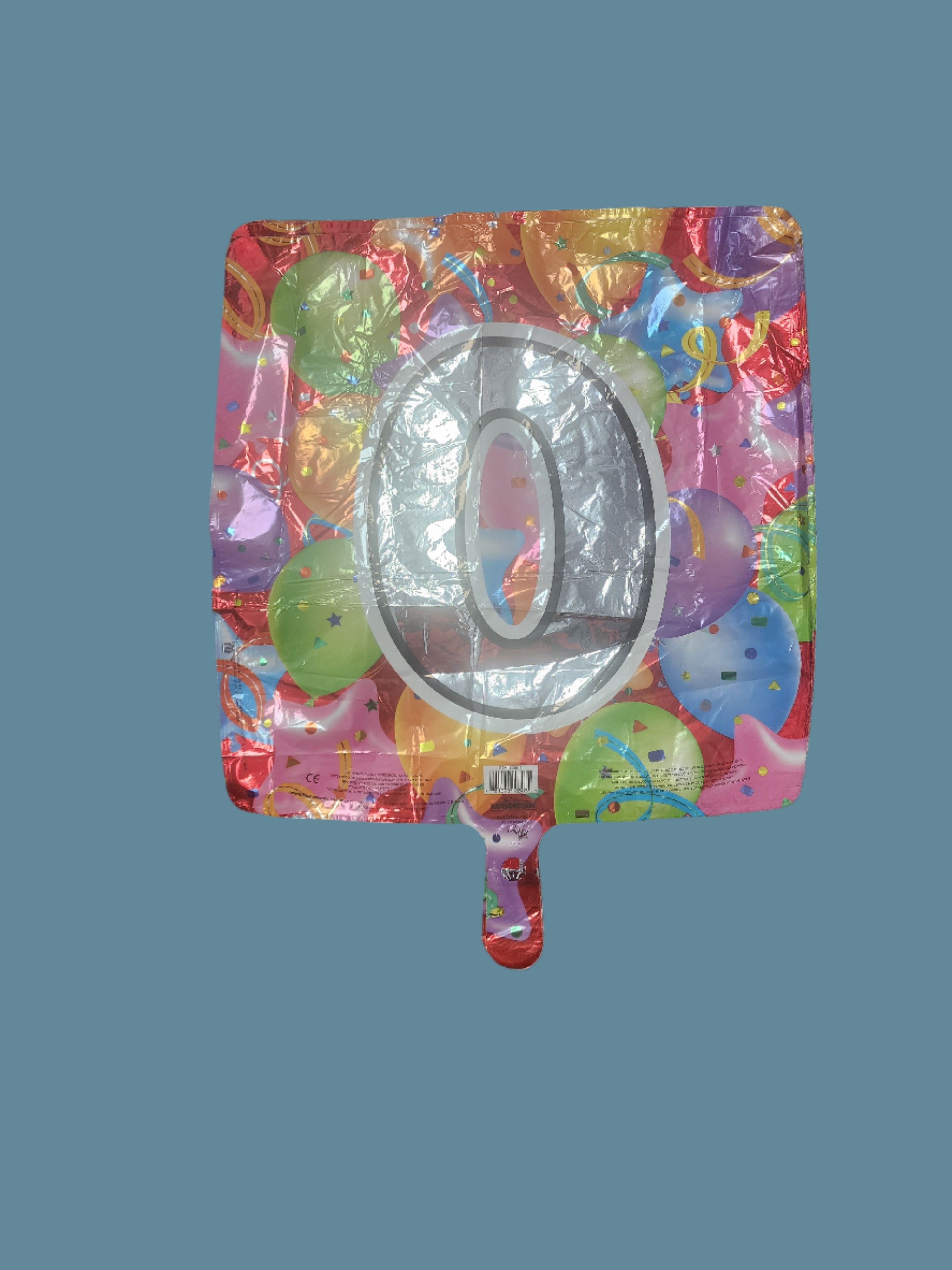COLORFUL ZERO 18'' BALLOON AB0