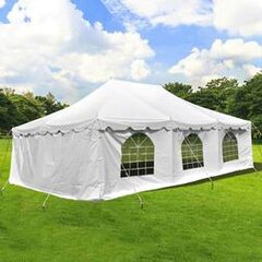 20 x 30 Pole Tent with Sidewalls