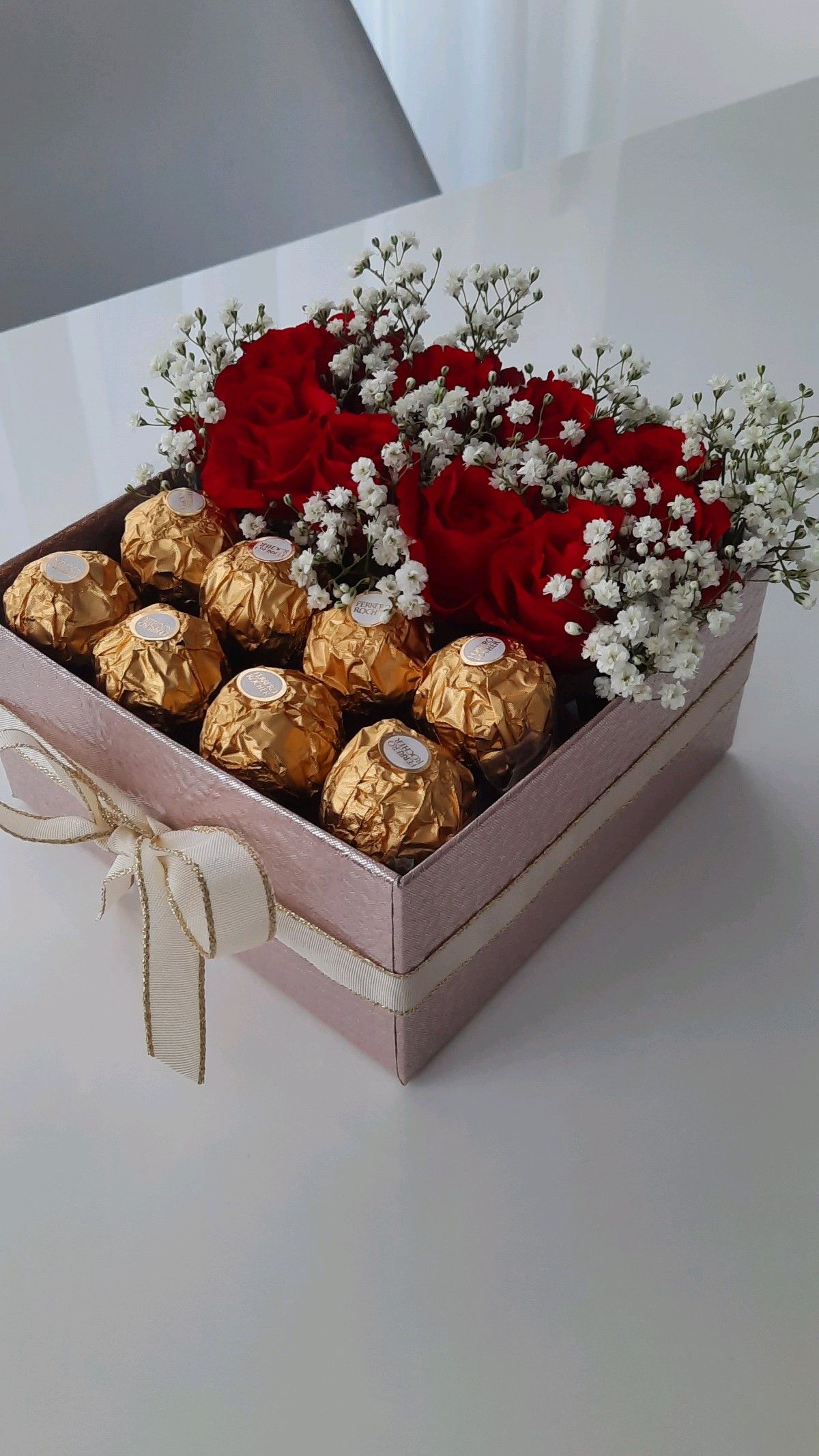 Flowers & Chocolates in One Package