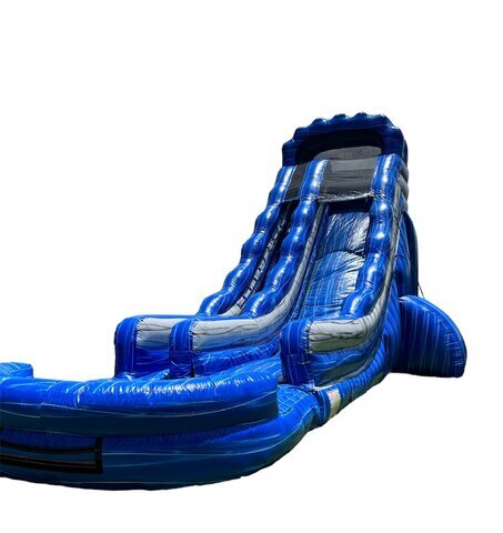 24ft Blue Marble Waterslide