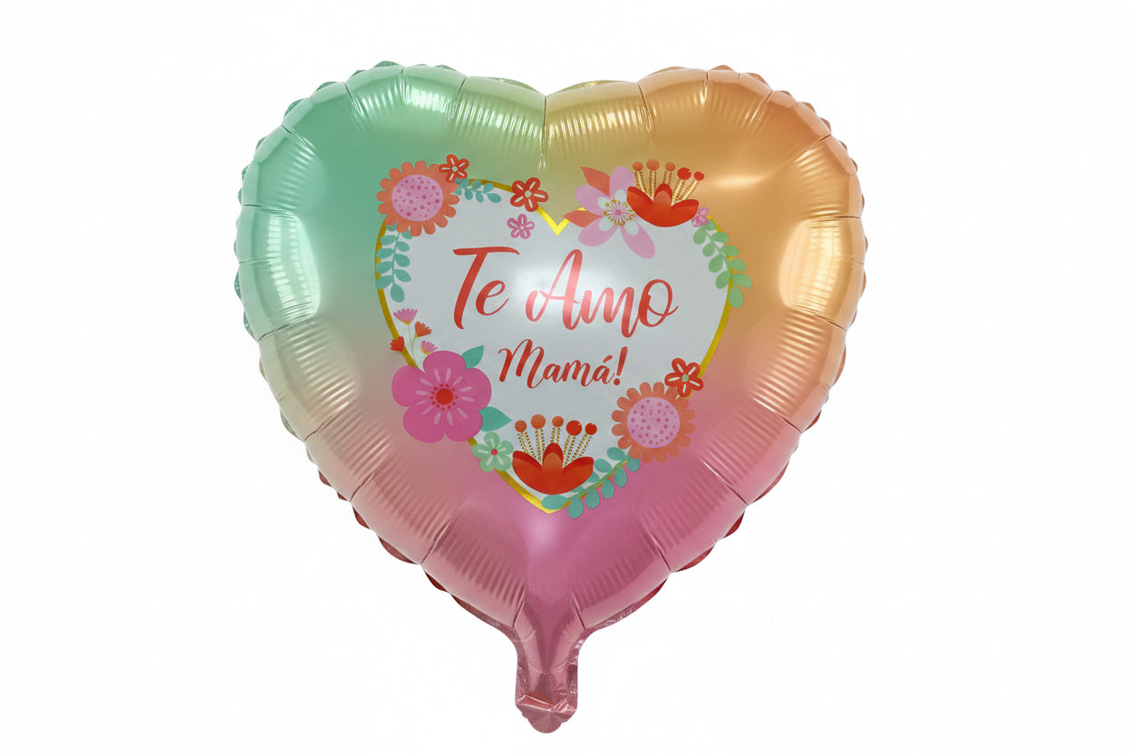TE AMO MAMA! 18"BALLOON SM1