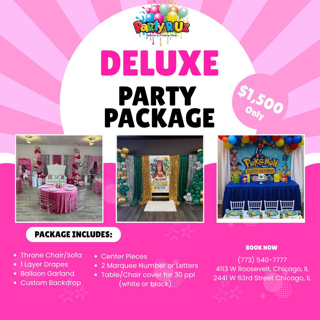 Deluxe Party Package