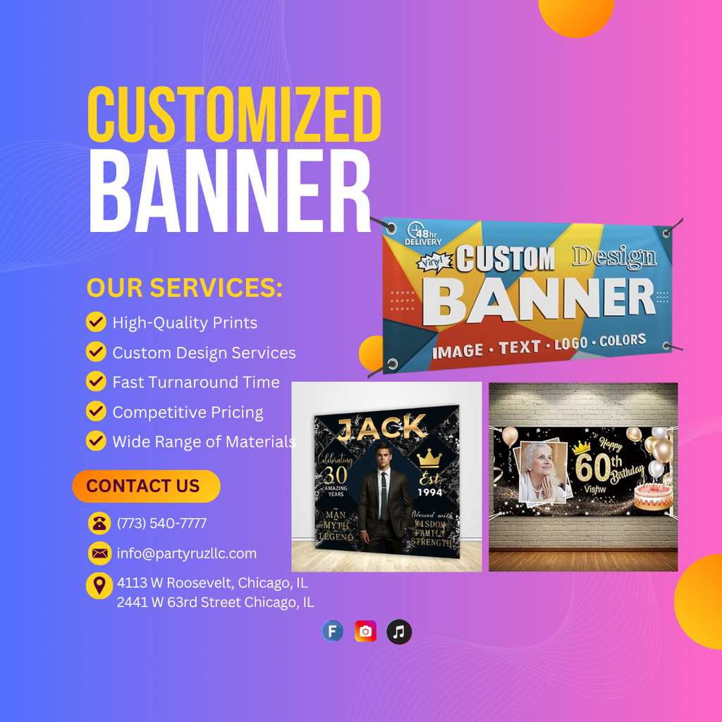 Customized Banner