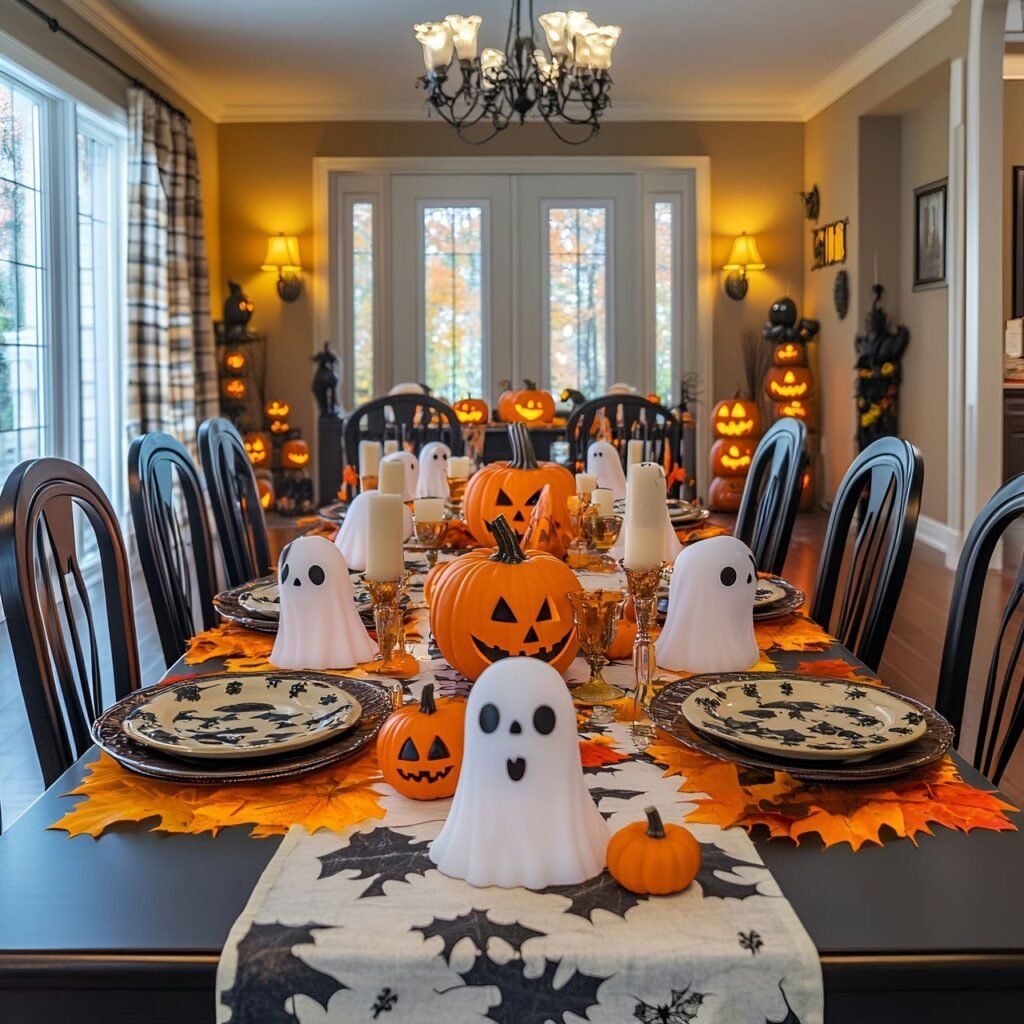 Holloween Party Set-up