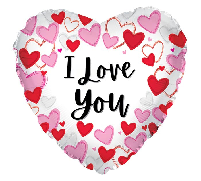 I LOVE YOU 18" BALLOON - L10
