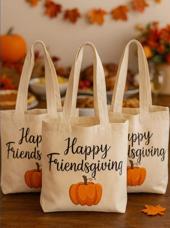 Friendsgiving Tote Bag