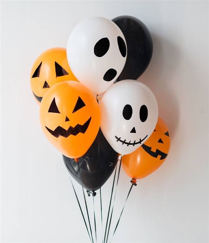 Halloween Party Balloon Boquet