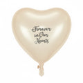 Forever In Our Hearts Heart Balloon 12”