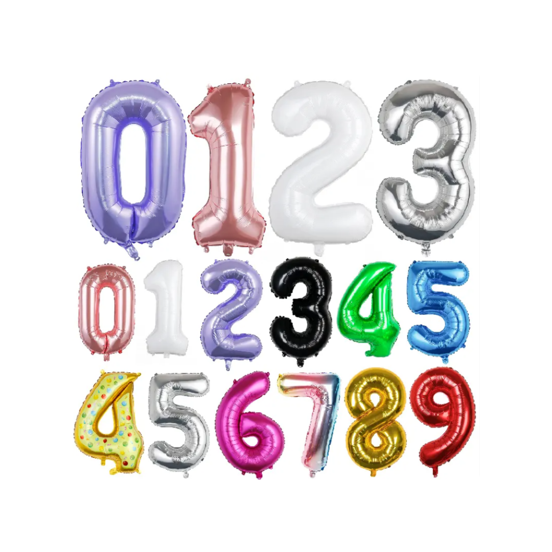 32" Number #100 Foil Balloon