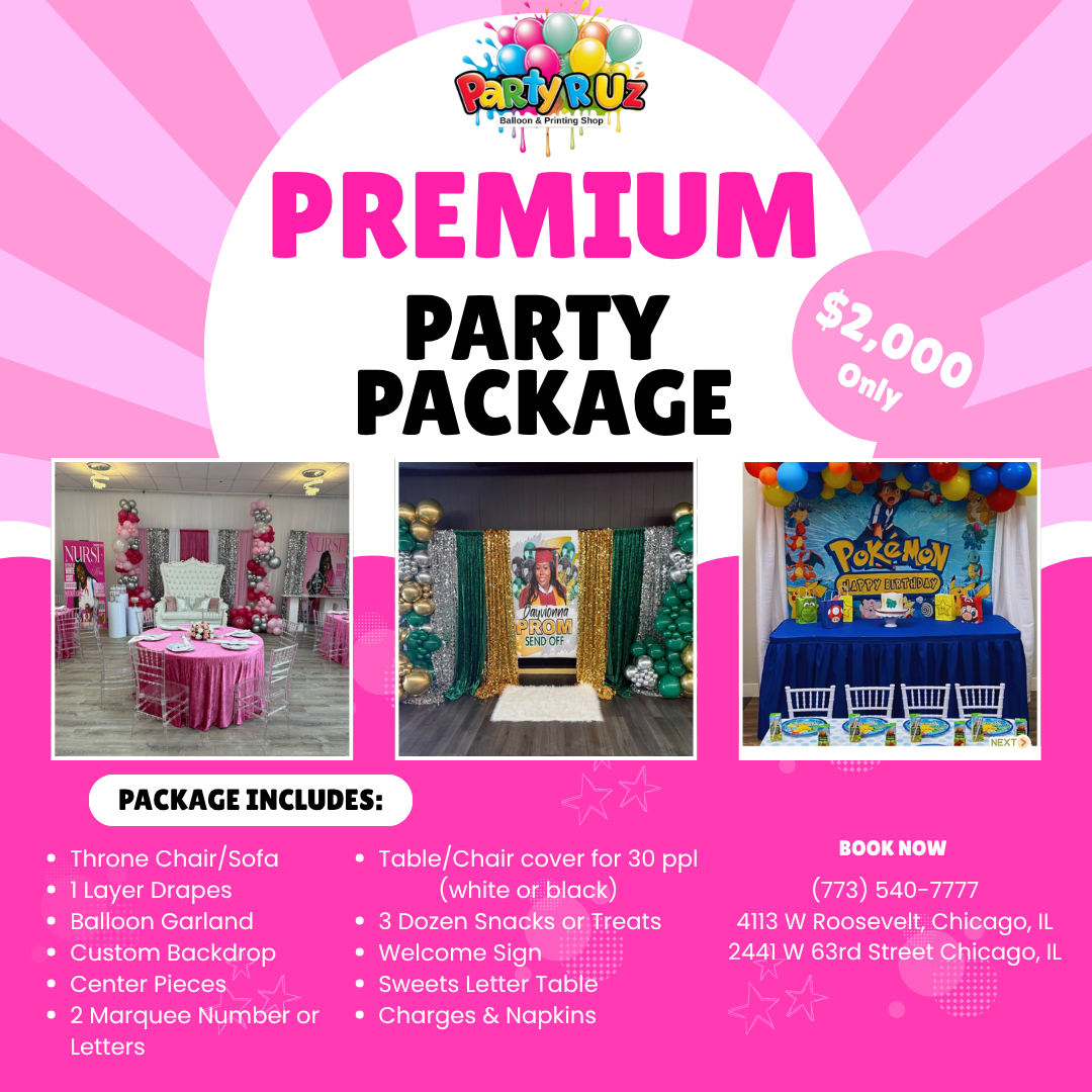 Premium Party Package