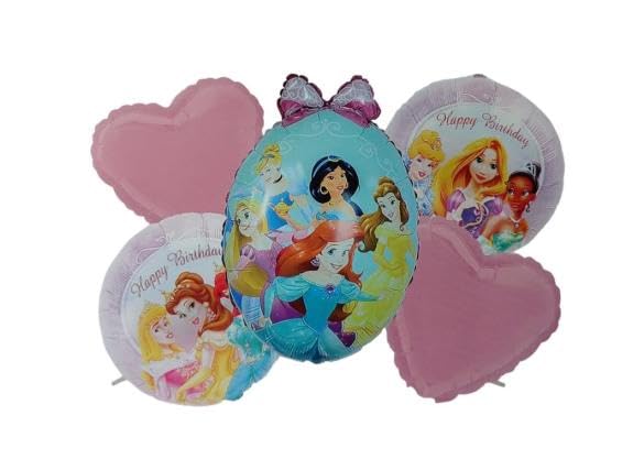5pcs Disney Princess Balloon Set -KB#33