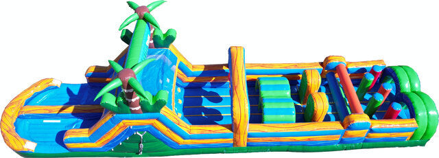 48ft Tropical Obstacle Course (Wet)