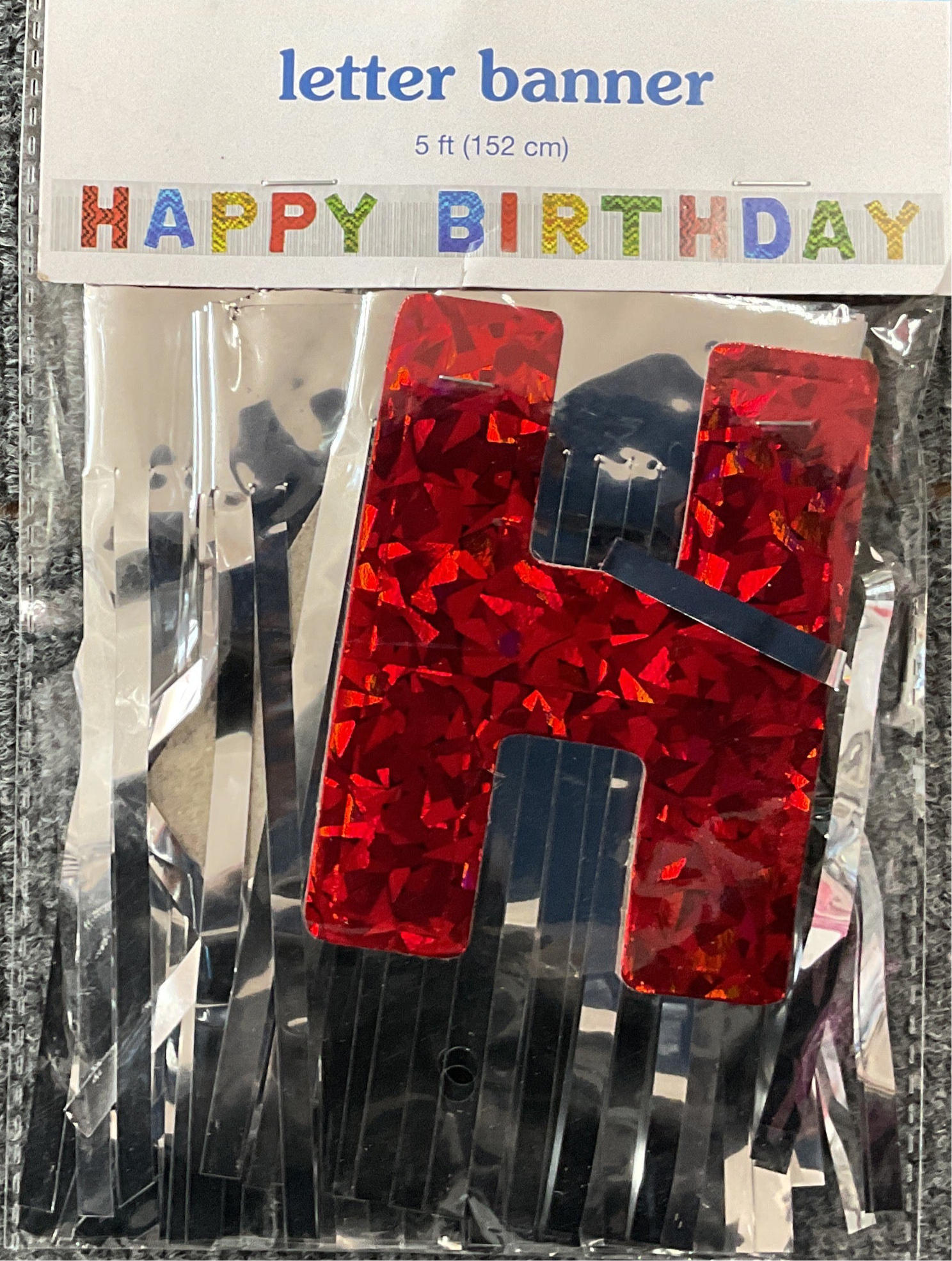 Happy birthday letter banner BS45