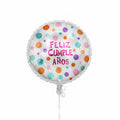 FELIZ CUMPLANOS 18" SPANISH HAPPY BIRTHDAY BALLOON SHB1