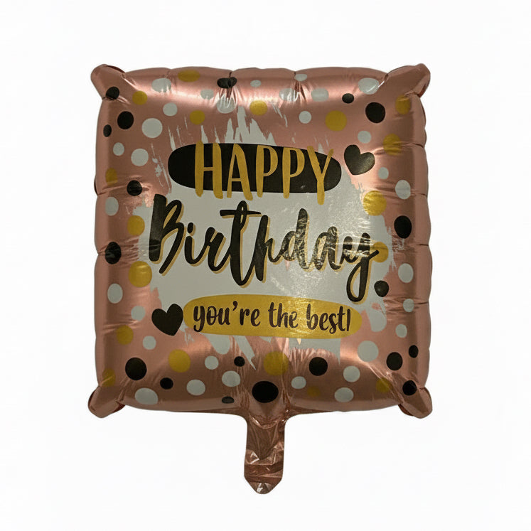 Happy Birthday you’re the best!” Balloon 18” B60