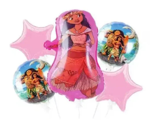 5pcs Disney Moana 28” Balloon Set -KB#32