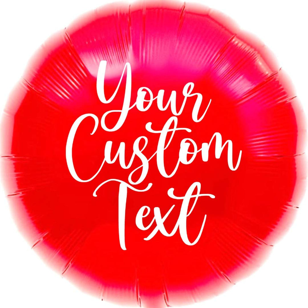 Custom Balloons Round