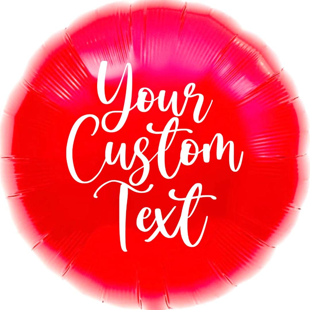 Custom Balloons Round