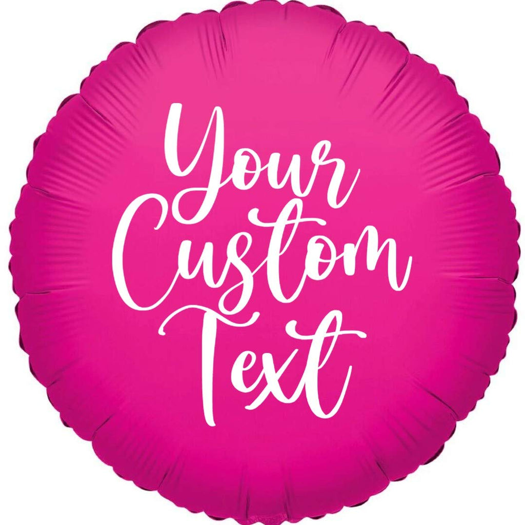 Custom Balloons Round