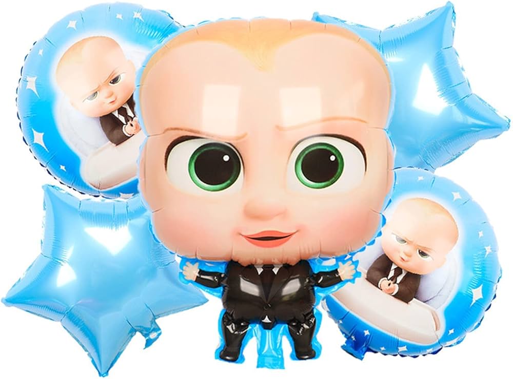 5pcs Boss Baby 23” Balloon Set -KB#50