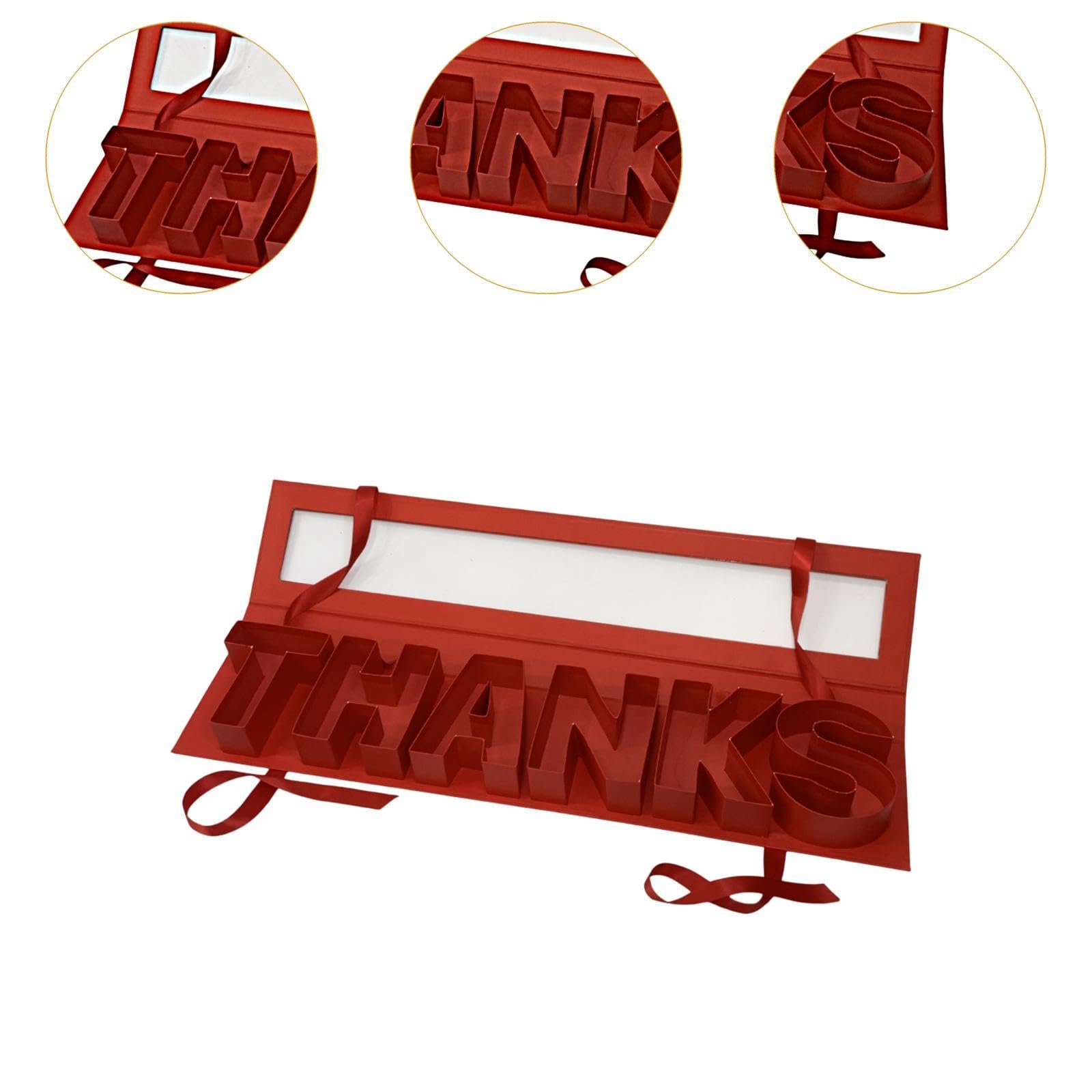 Thanks Letter Flower Box