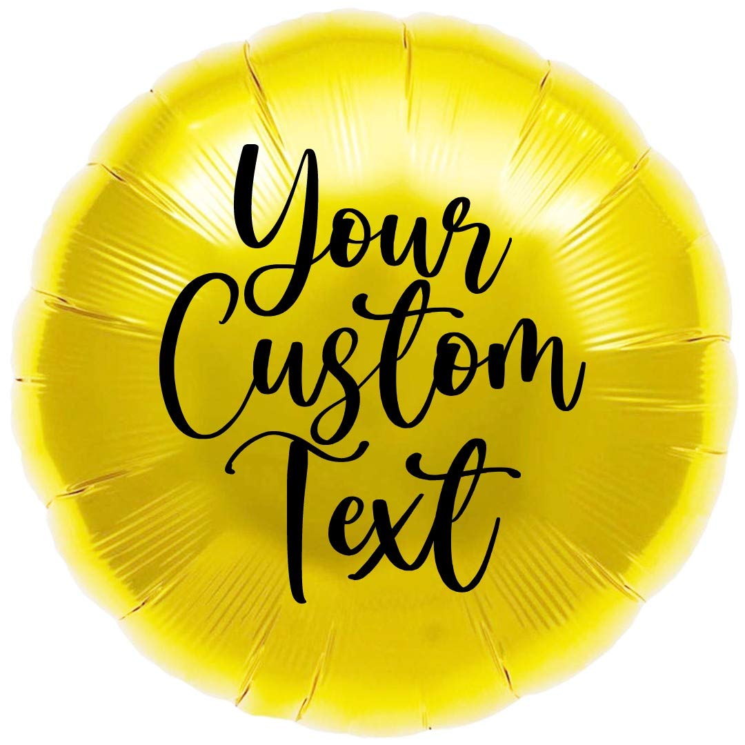 Custom Balloons Round