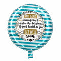 Get well GW MAY GOD 18IN BALLOON GW3