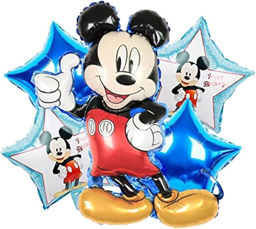 5pcs Mickey Mouse Balloon Set -KB#17