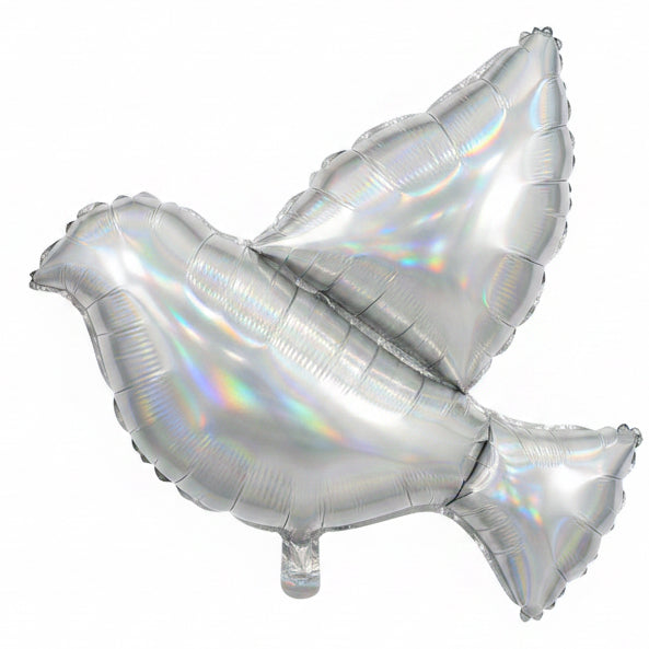Large Silver Dove 33” CS-19