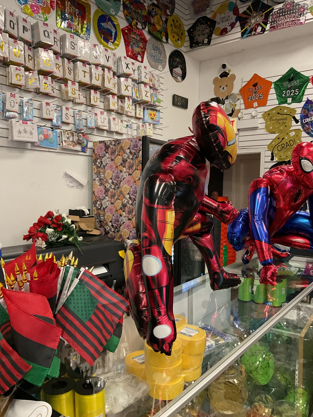 3D Iron Man Air Filled 25" Foil Balloon -KB#68