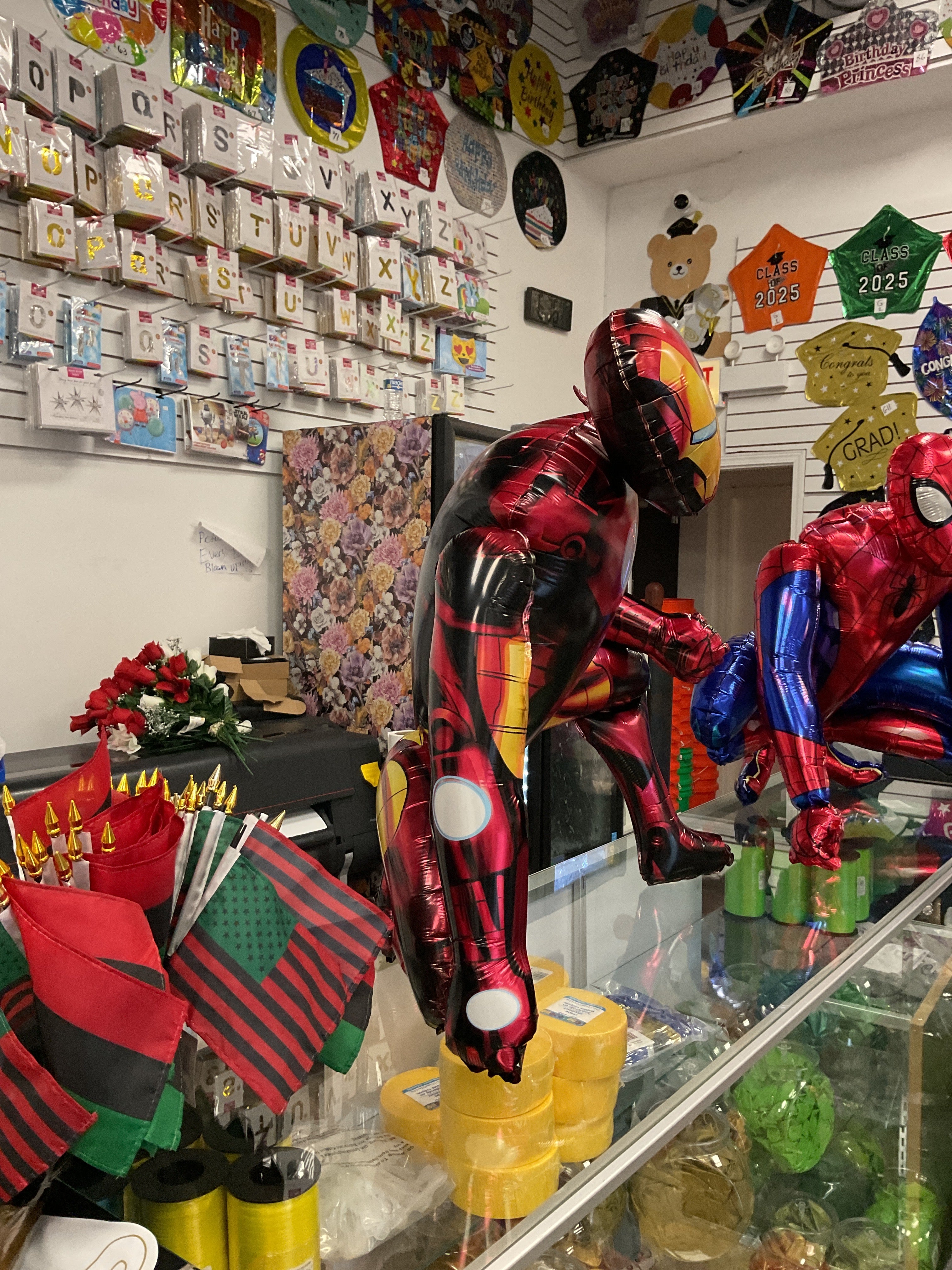 3D Iron Man Air Filled 25" Foil Balloon -KB#68