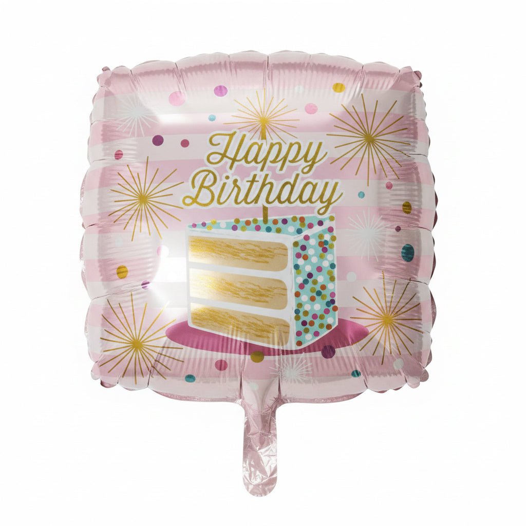 Happy Birthday Cake slice! 18’’ B14